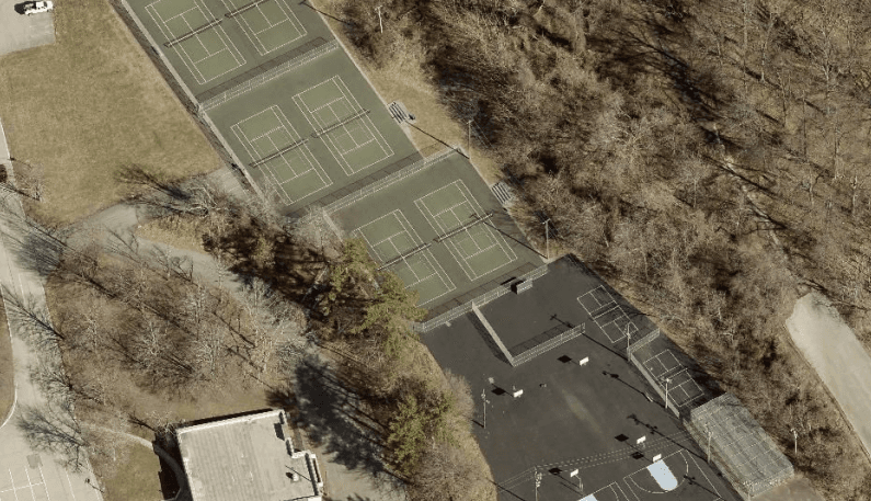 South Park Tennis Courts pickleball courts
