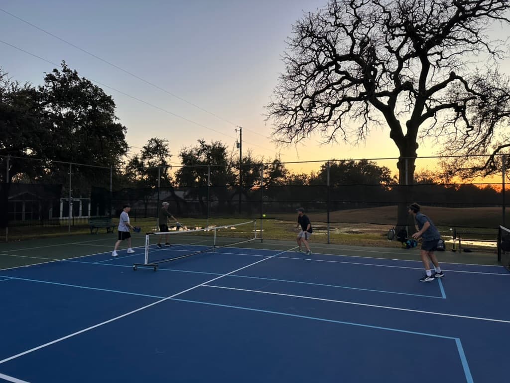 Balcones Country Club pickleball courts