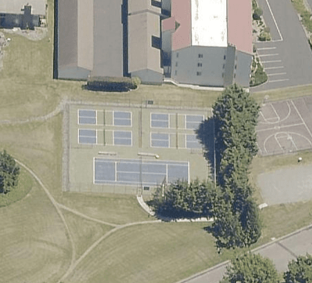 Skyline Beach club pickleball courts