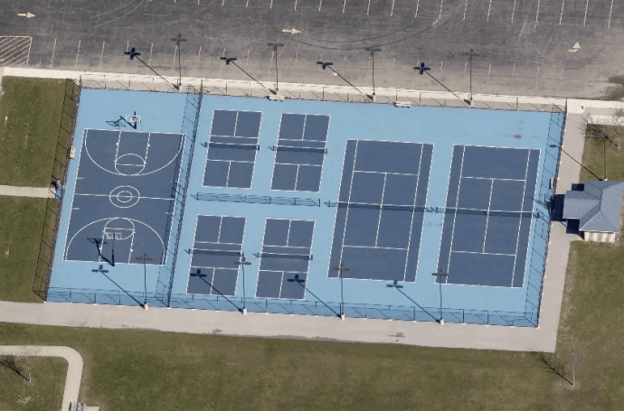 Jury Park pickleball courts
