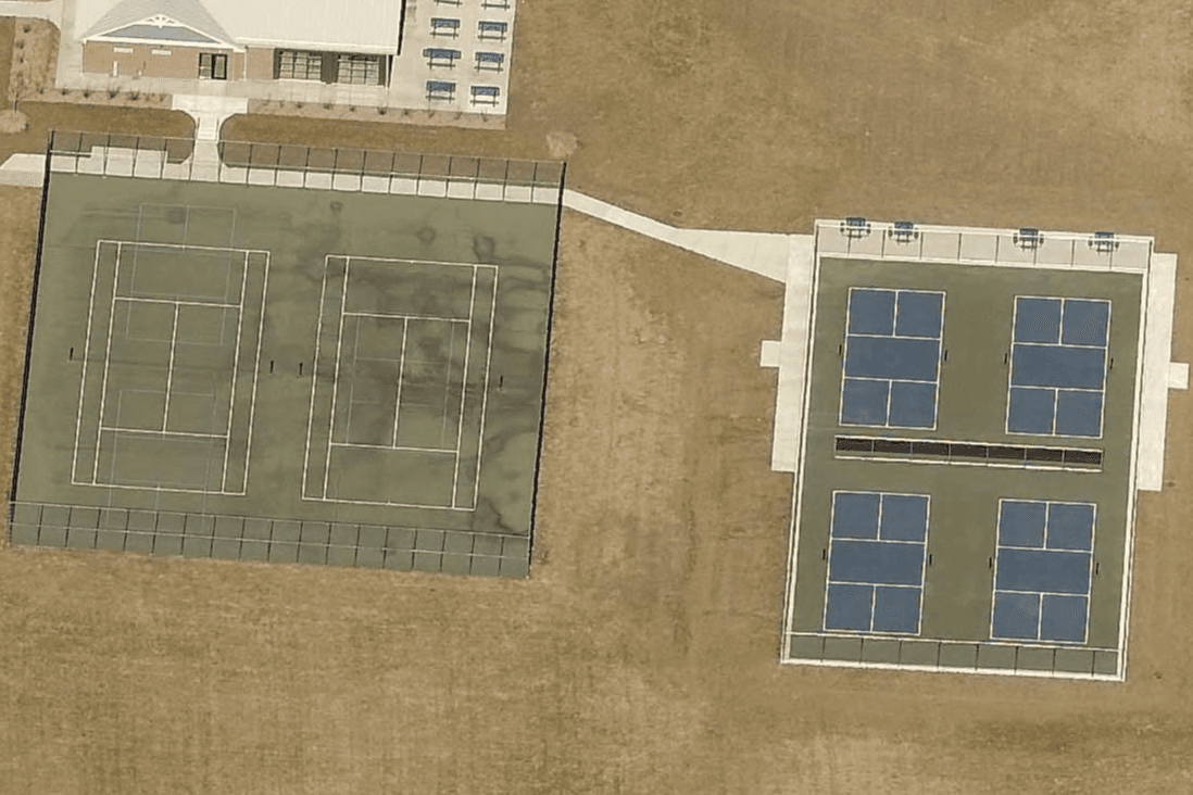 Pleasant view Neighborhood park pickleball courts