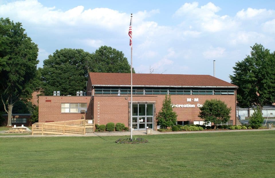 Madison-Mayodan Senior Center pickleball courts