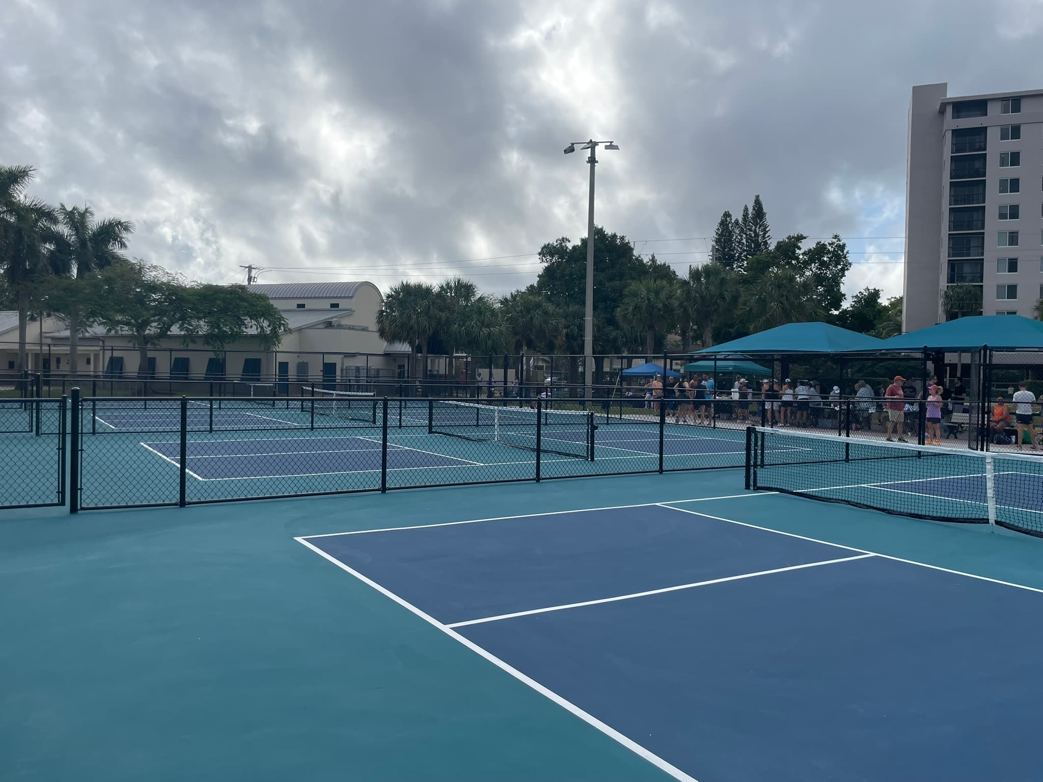 Hagen Park Community Center pickleball courts
