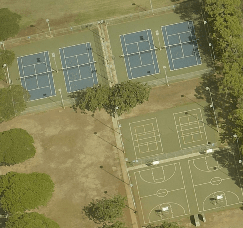 Asing Community Park pickleball courts