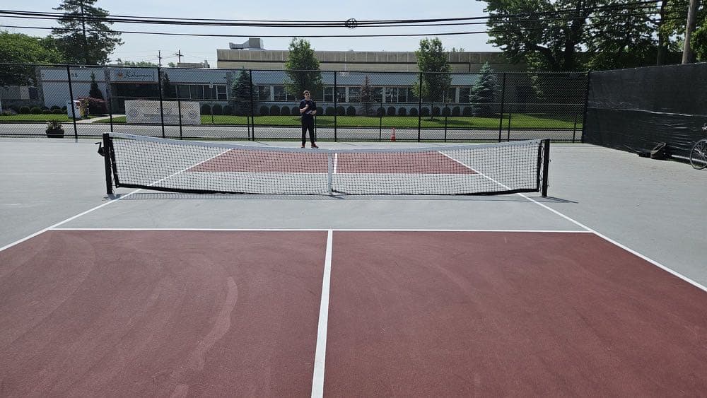 Weber Park pickleball courts