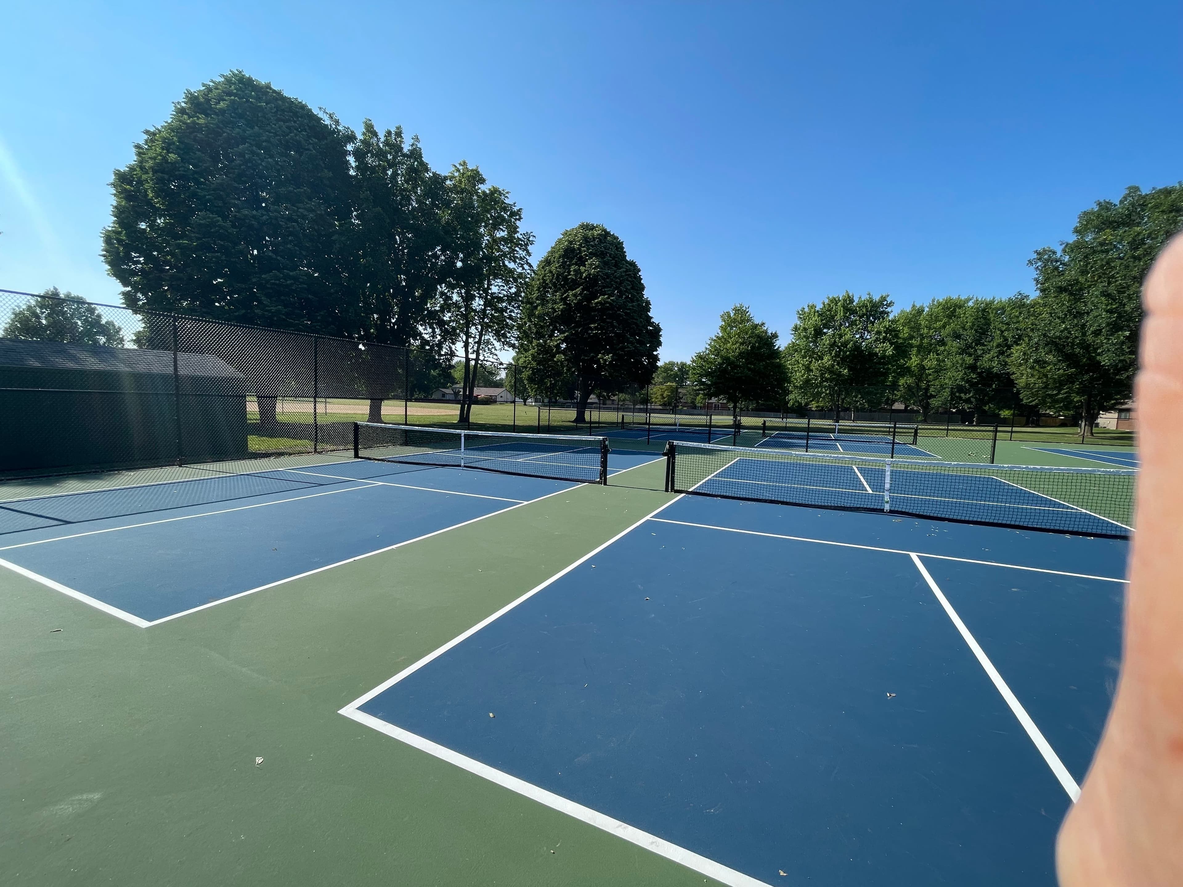 Burwash Park pickleball courts