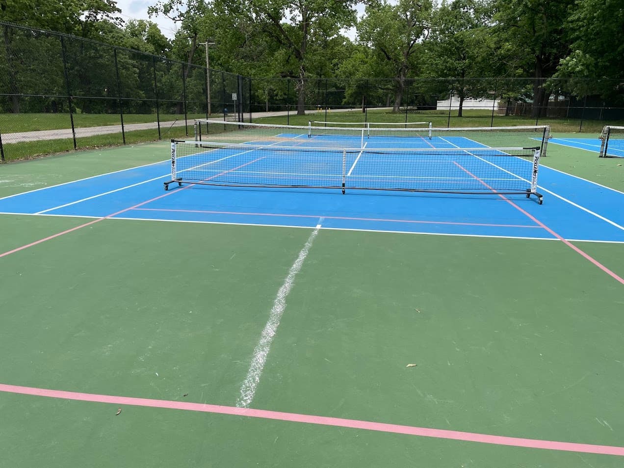 Sylvan Springs Park pickleball courts