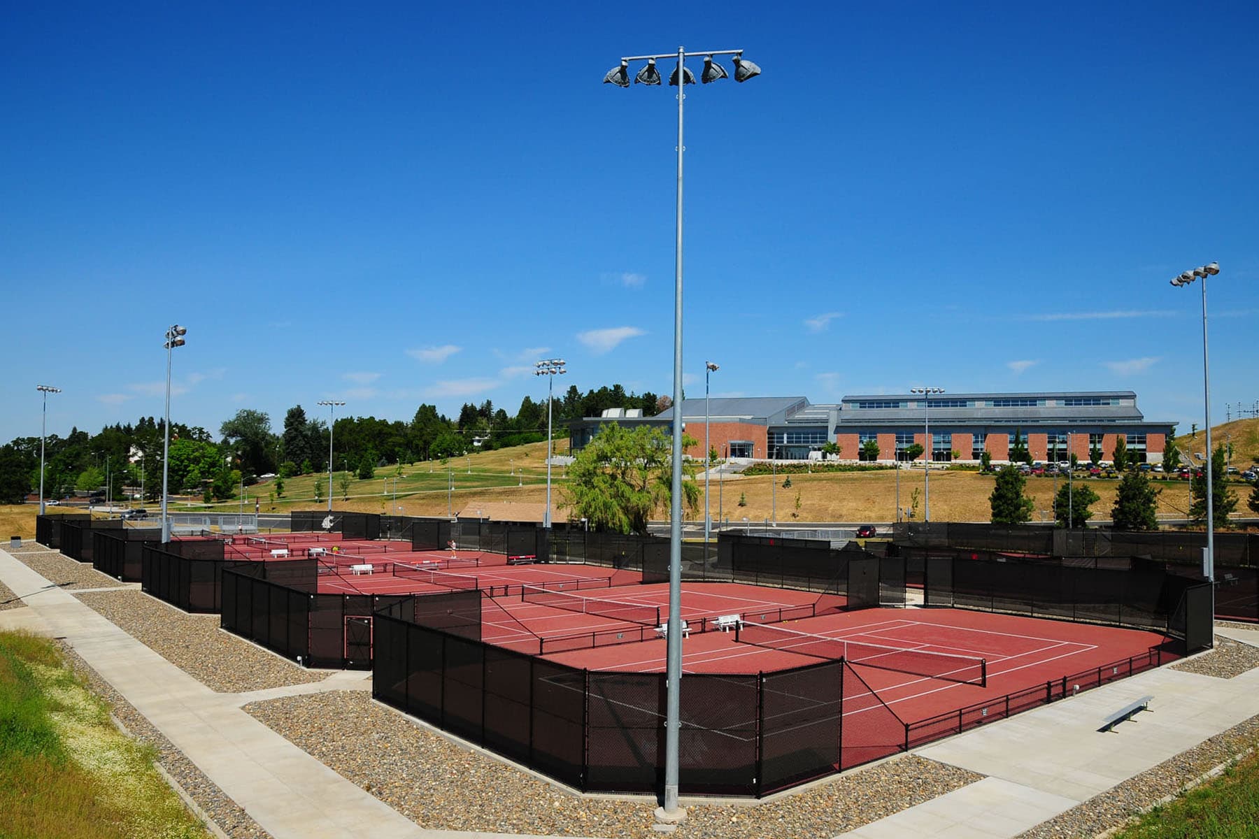 RecWell pickleball courts