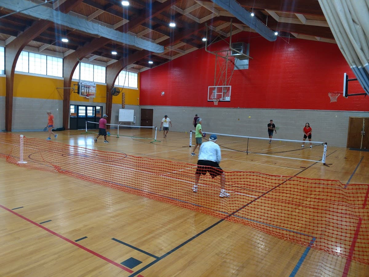 Pauline F. & W. David Robbins Family YMCA pickleball courts