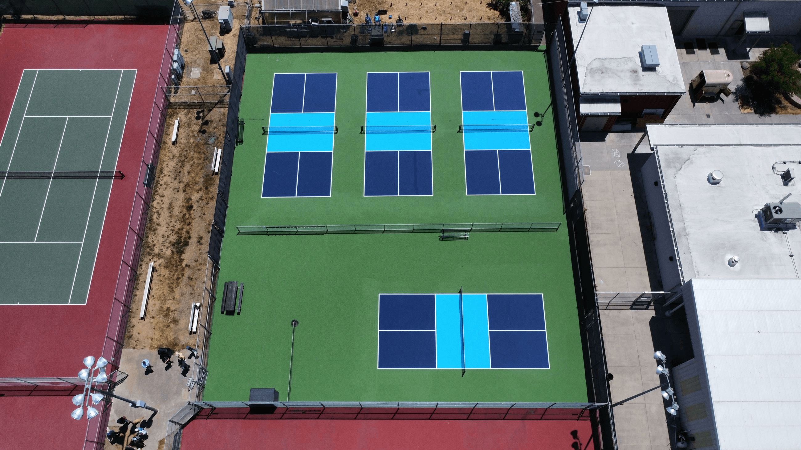 Healdsburg High School pickleball courts