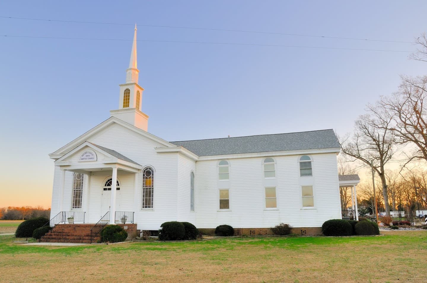Bacon’s Castle Baptist Church pickleball courts