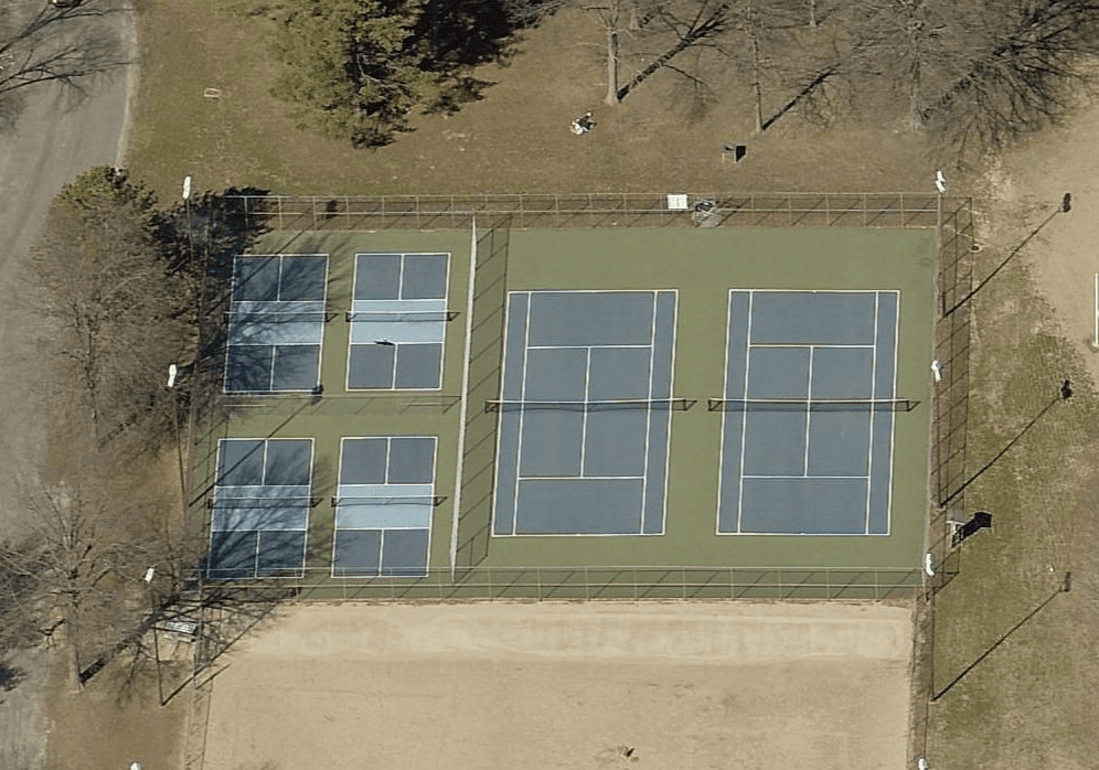Moody Park pickleball courts