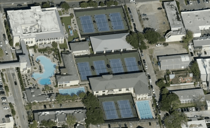 The Briar Club pickleball courts