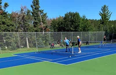 East Gull Lake pickleball courts