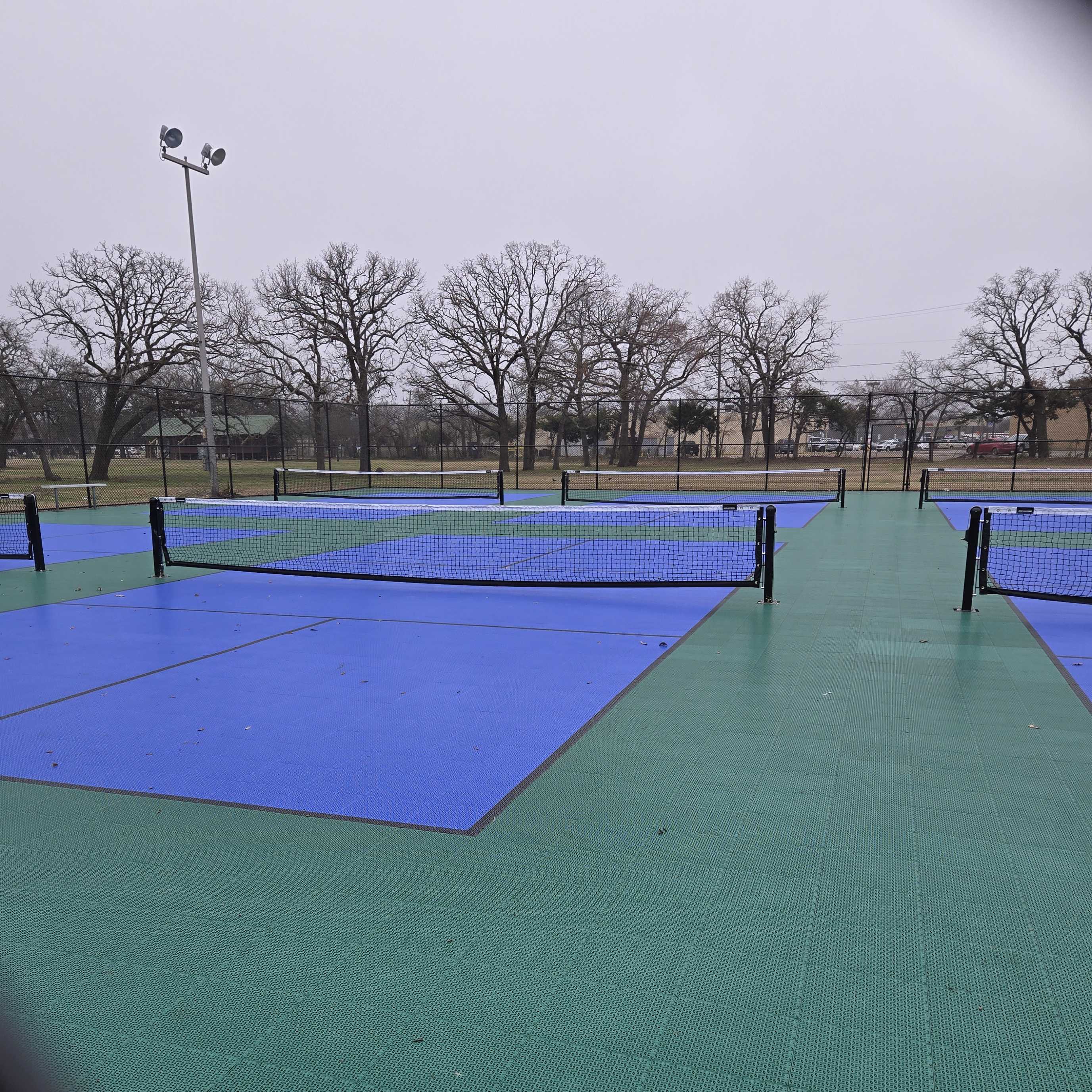 Terrell Ben Gill Park pickleball courts