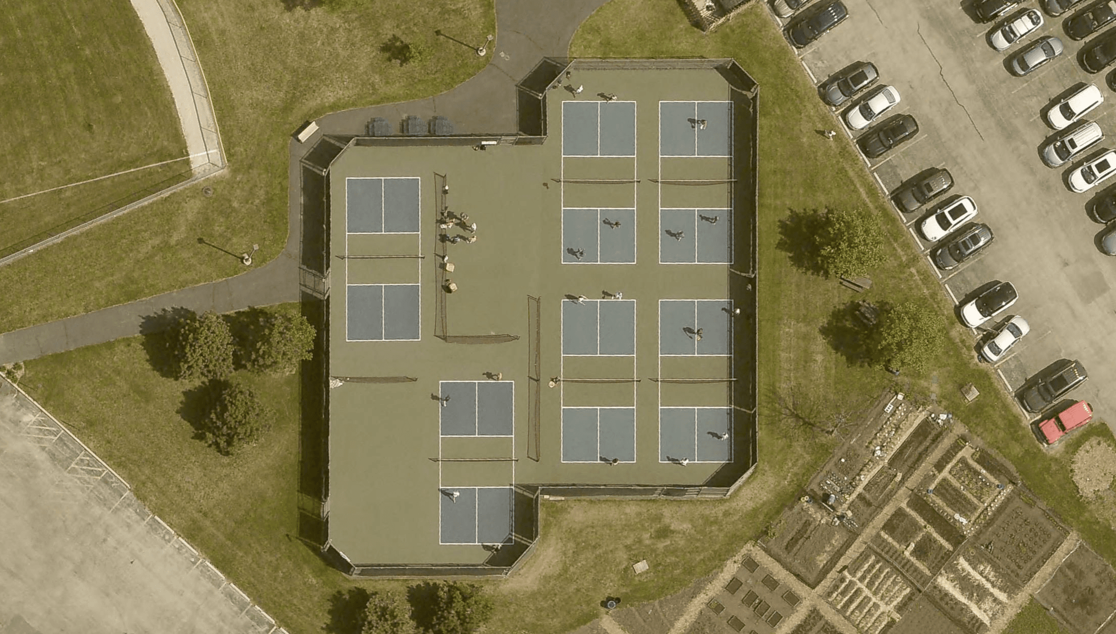 Village Green Park pickleball courts