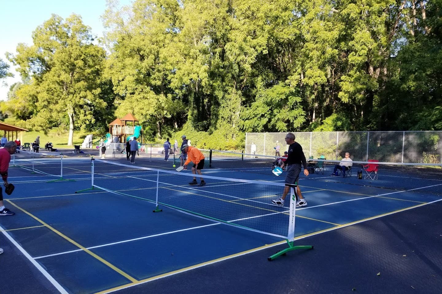 Perkins Family Gymnasium pickleball courts