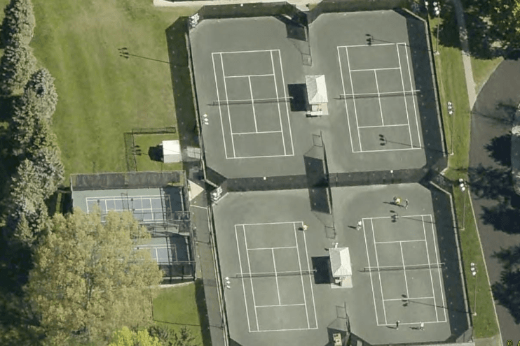 Portage Country Club pickleball courts