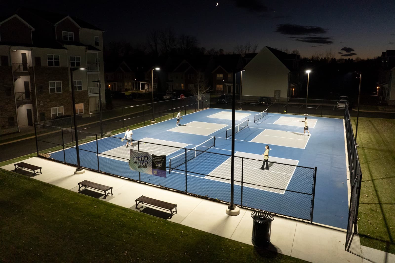 The Heights pickleball courts