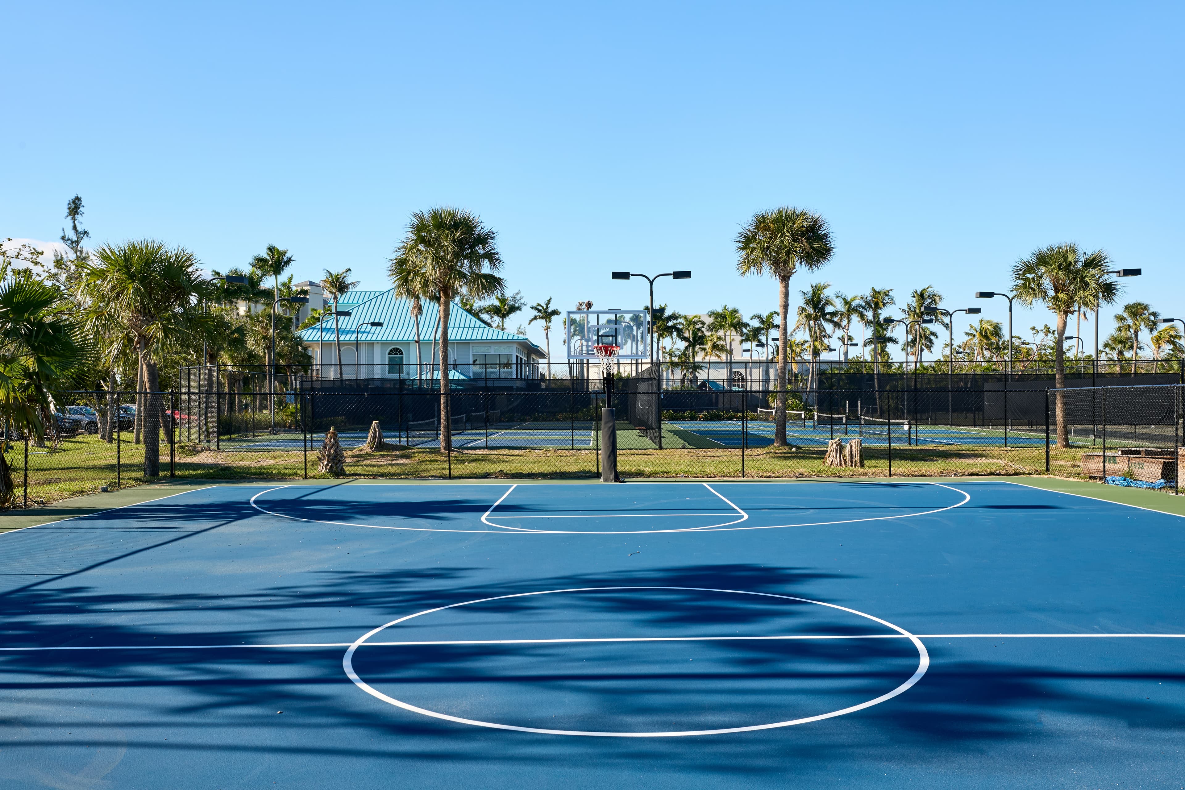The Spa at Sanibel Harbour pickleball courts