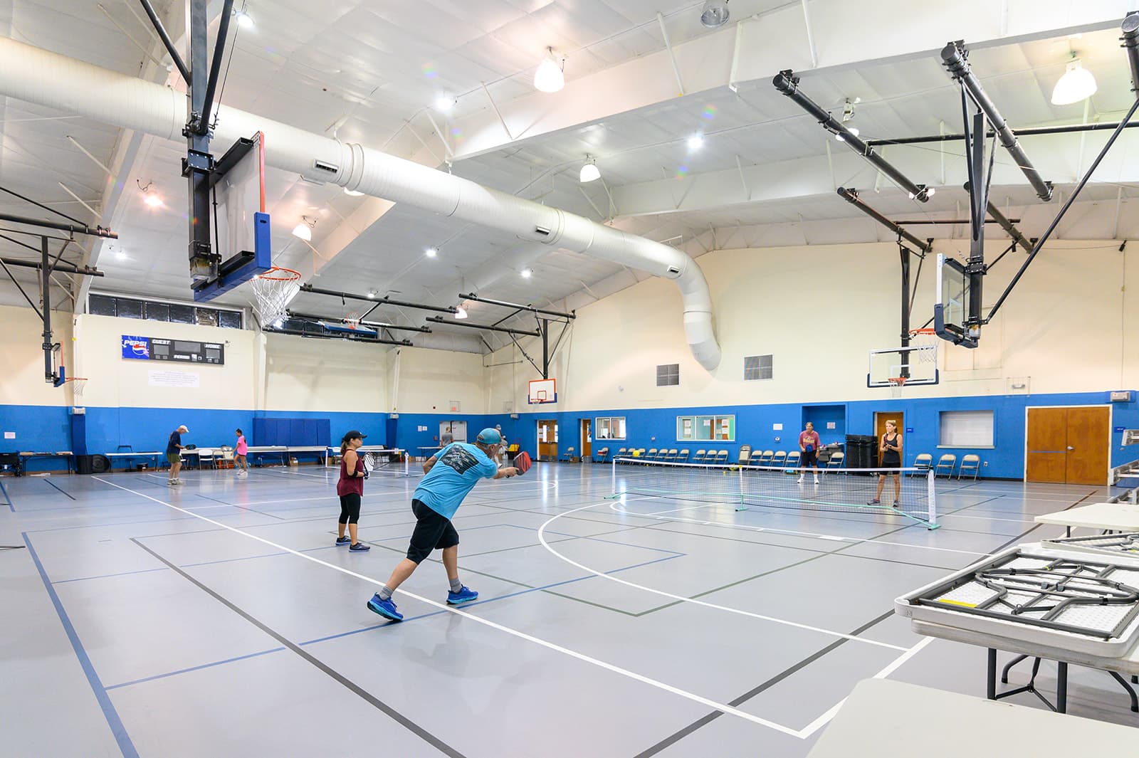 DCRC Gym pickleball courts
