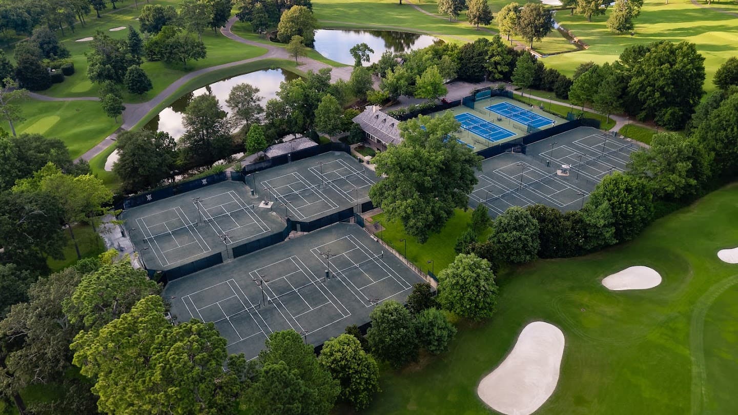 The Country Club of Birmingham pickleball courts
