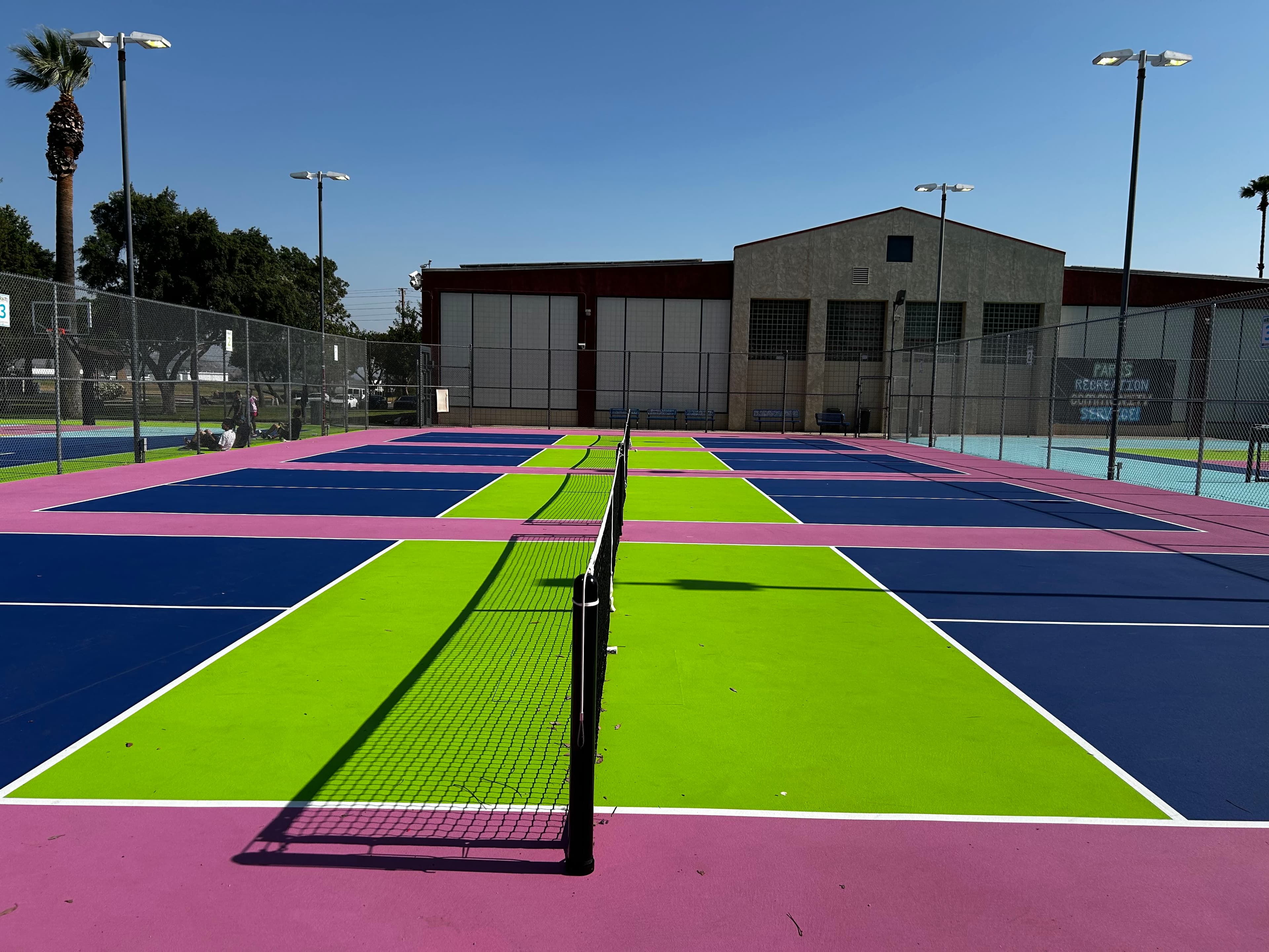 Rialto Fitness & Aquatic Center pickleball courts