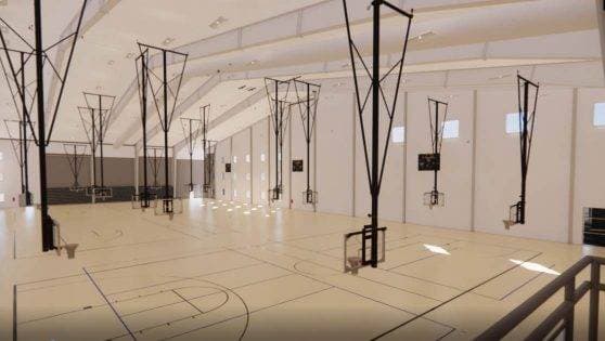 Recplex pickleball courts