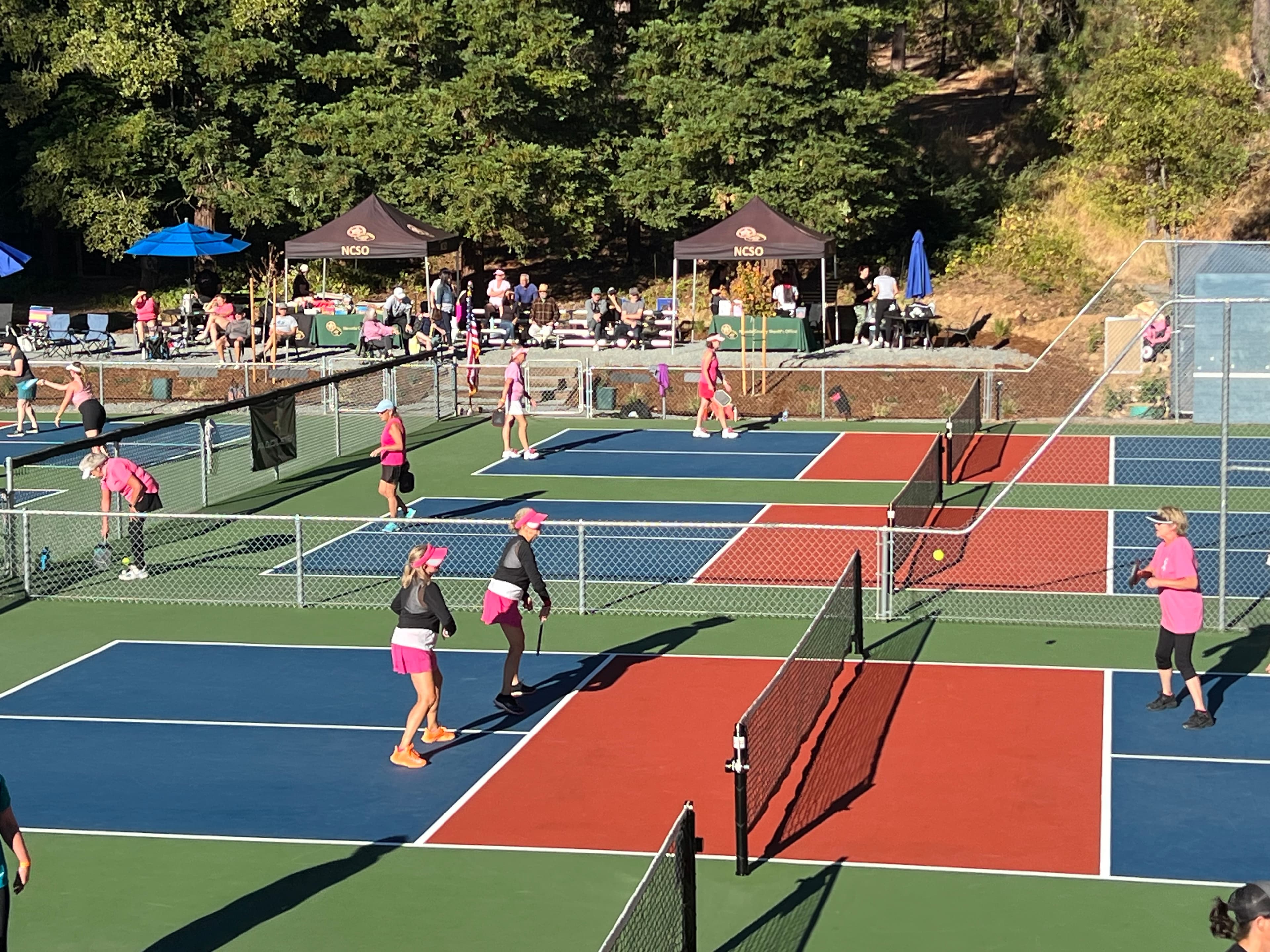 South Yuba Club pickleball courts