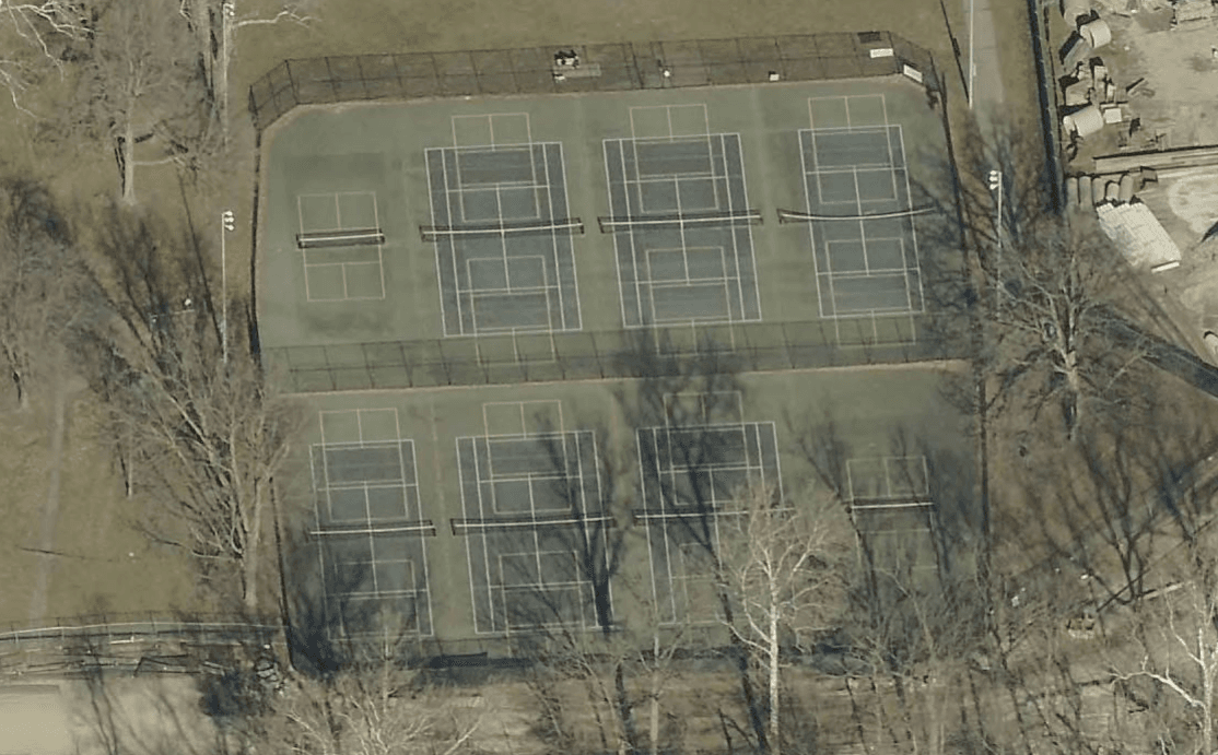 Ellenberger Park pickleball courts