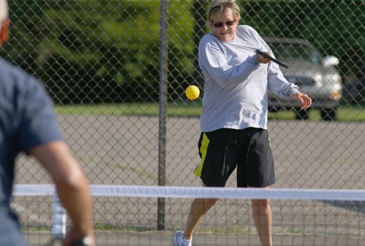 Hasson Heights pickleball courts