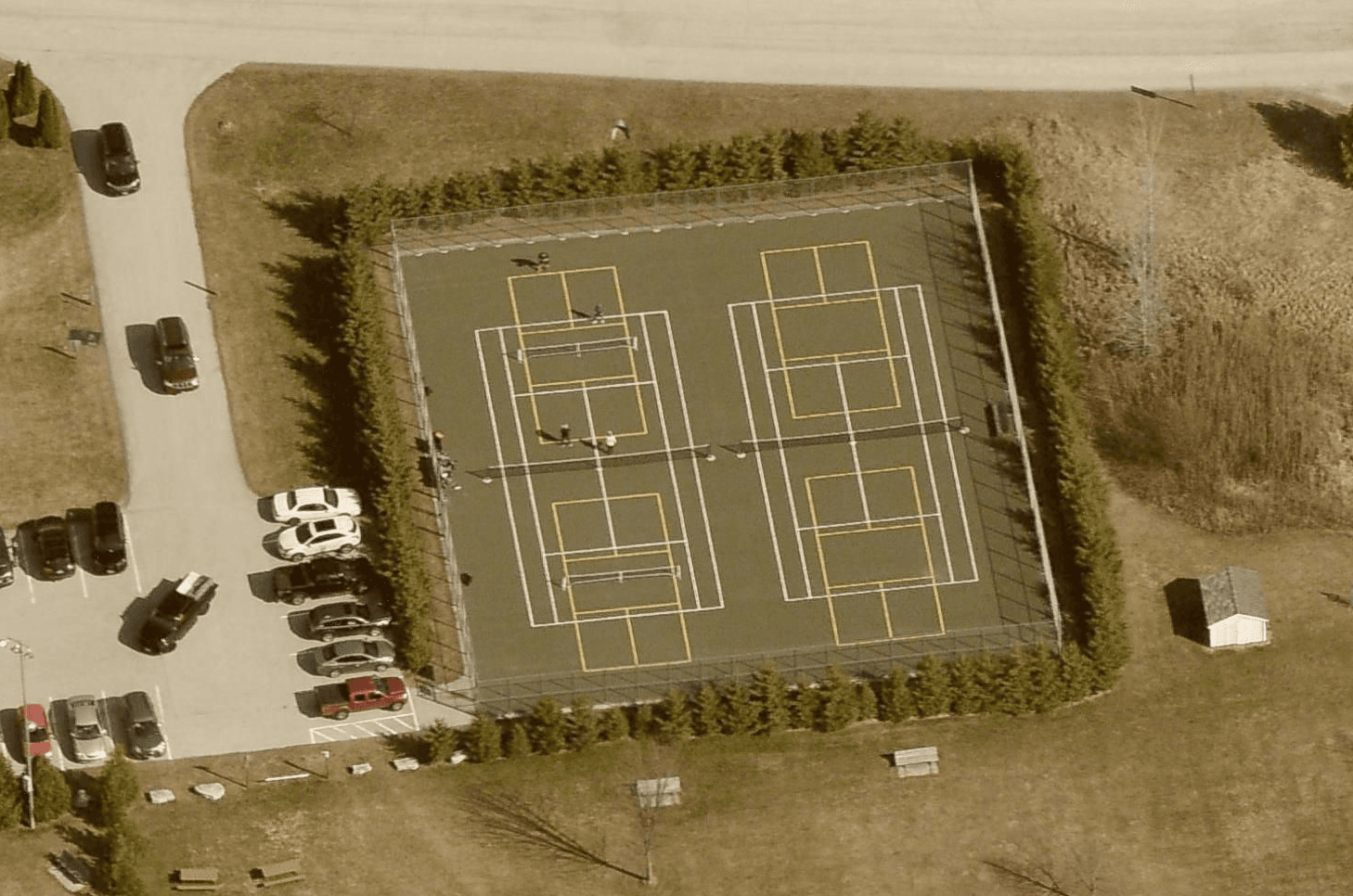 Sister Bay Sports Complex pickleball courts