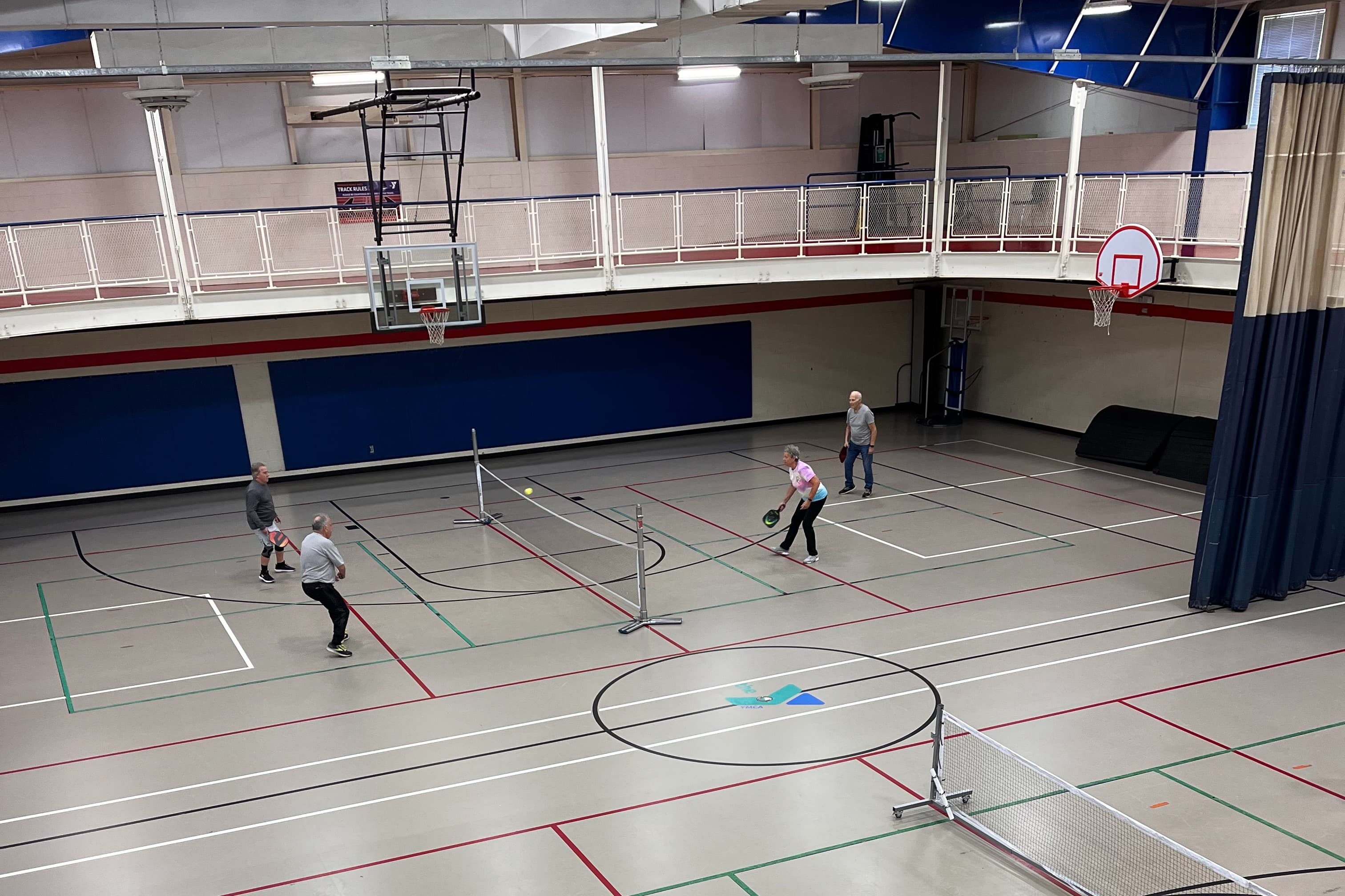 Freehold Family YMCA pickleball courts