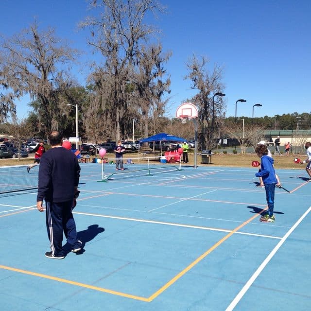 Jonesville Tennis Center pickleball courts