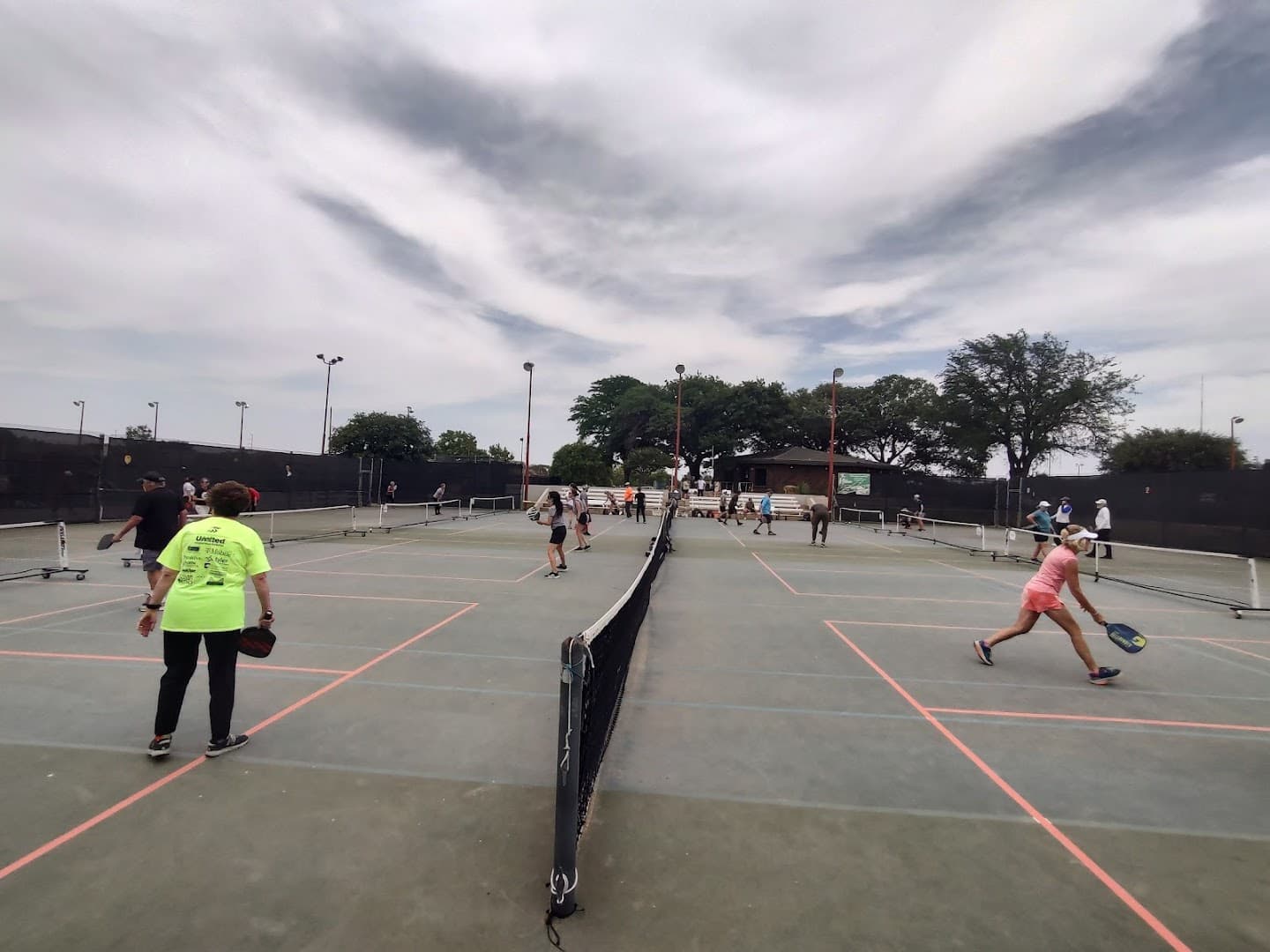 Burgess-Rushing Tennis & Pickleball Center pickleball courts
