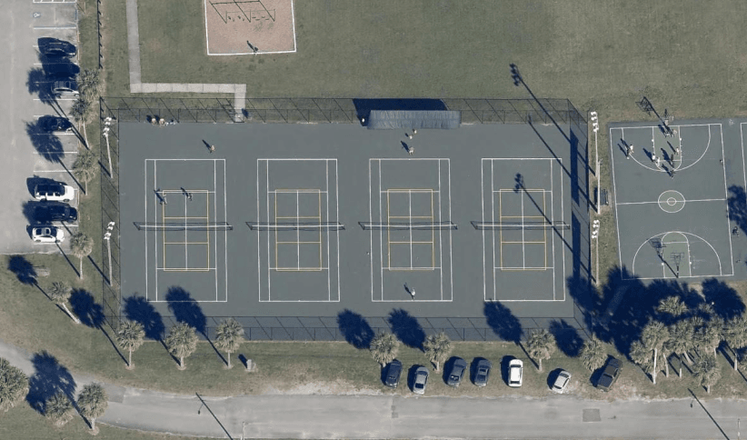 Fred Lee Park pickleball courts