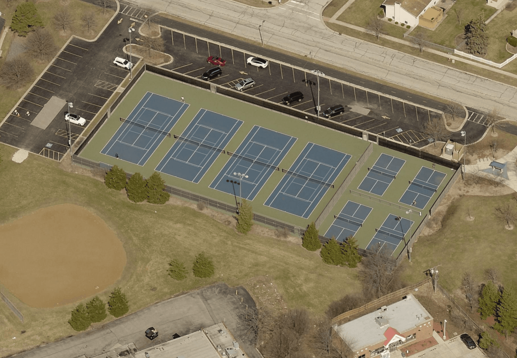 Hobson Corner Park pickleball courts