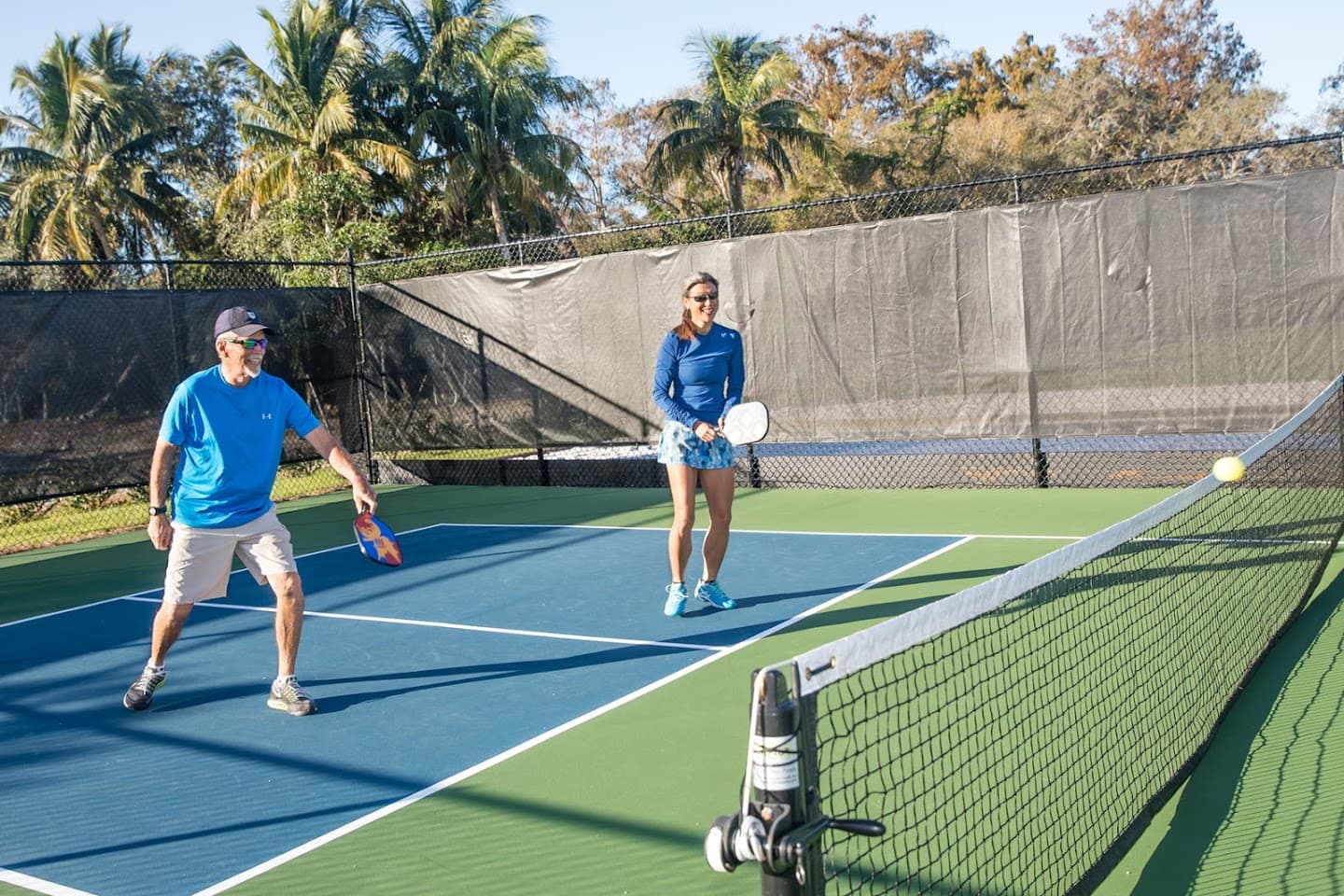 West Bay Club pickleball courts