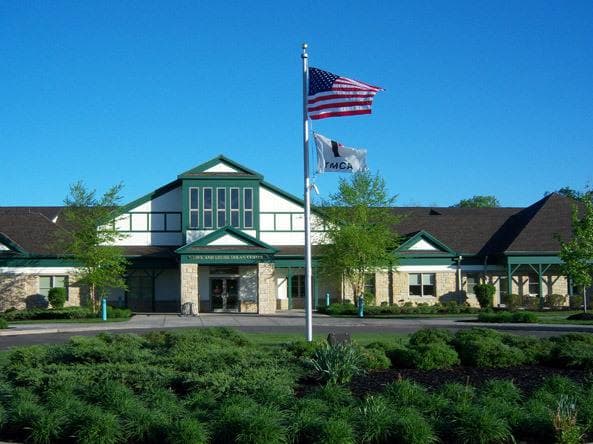 Geauga Family YMCA pickleball courts