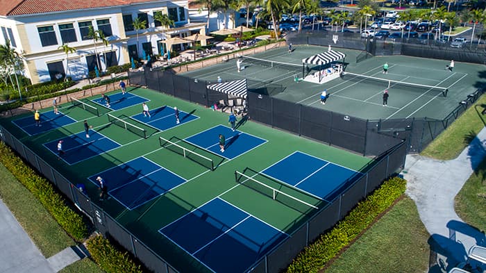 The Club at Ibis pickleball courts