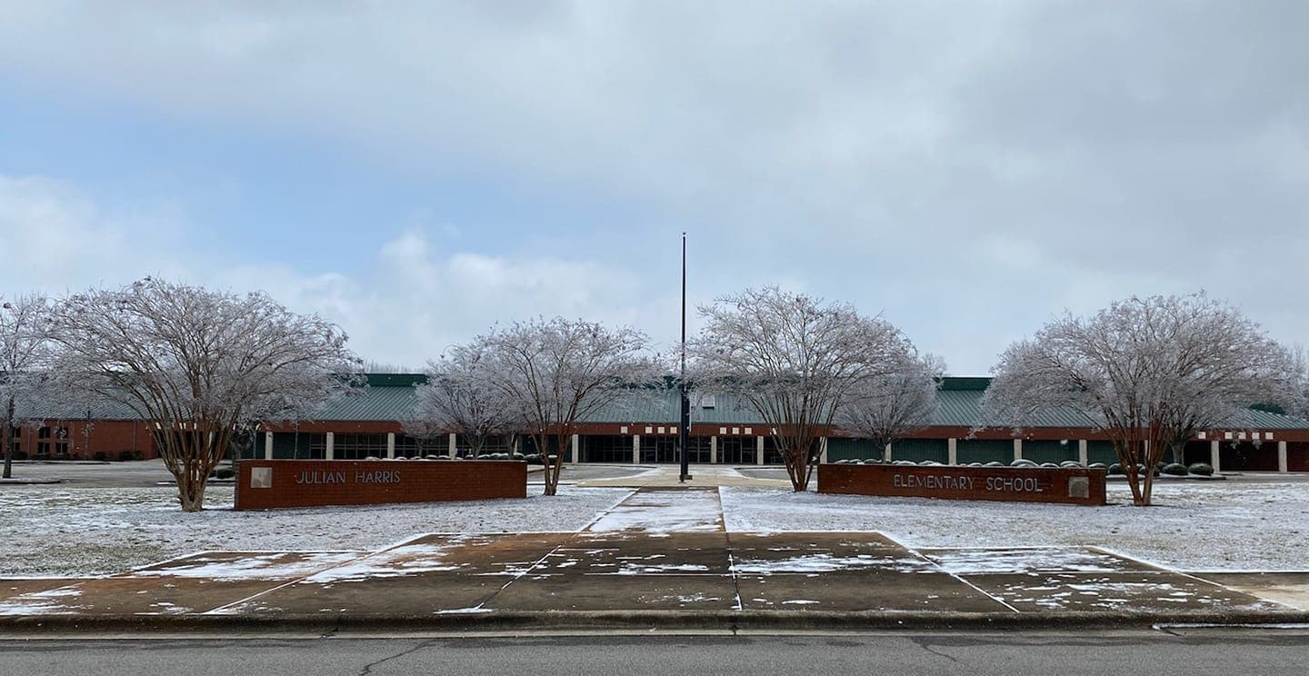 Julian Harris Elementary School pickleball courts