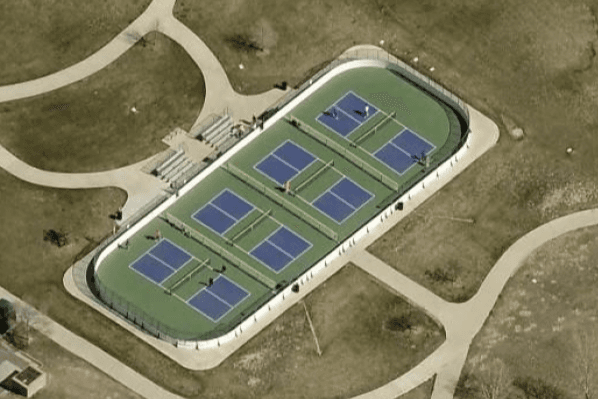 Columbine Mine Park pickleball courts