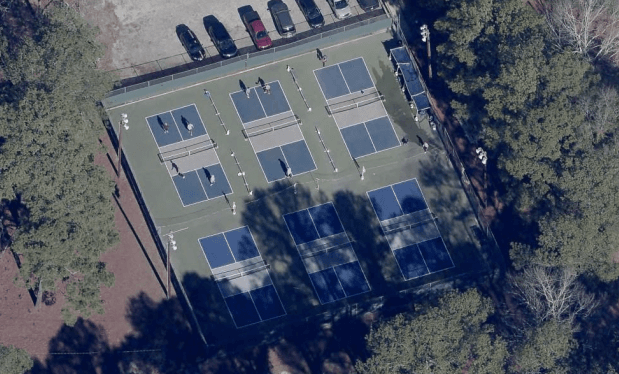 Massey Hill Recreation Center pickleball courts