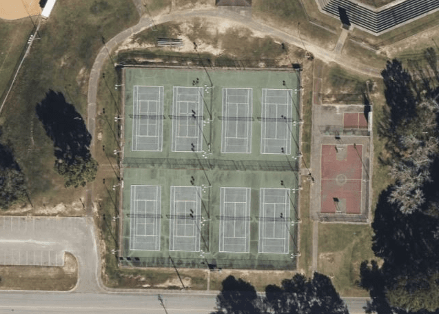 Steagall Park pickleball courts