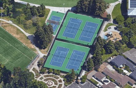 Red Morton Park pickleball courts