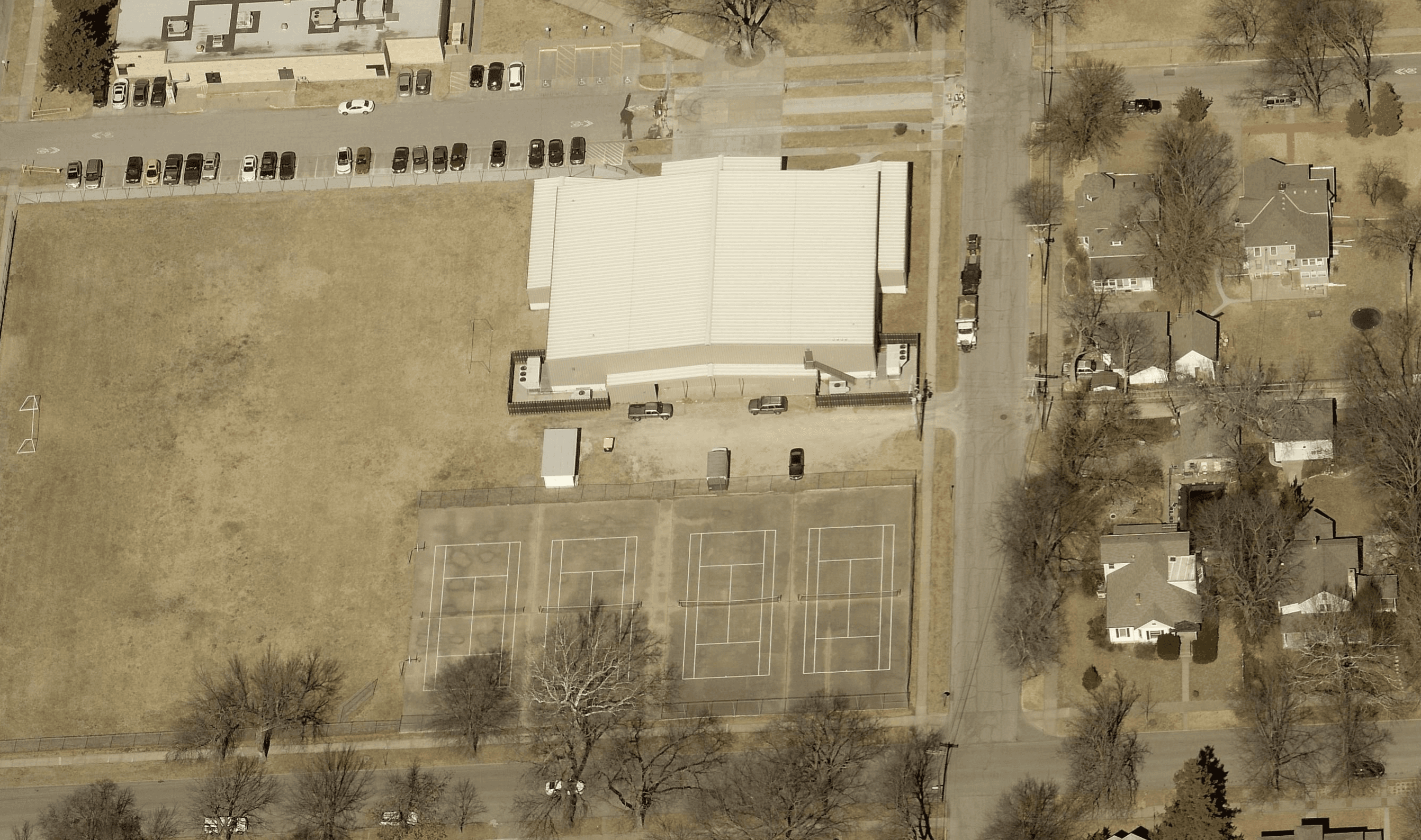 MHS East Campus pickleball courts