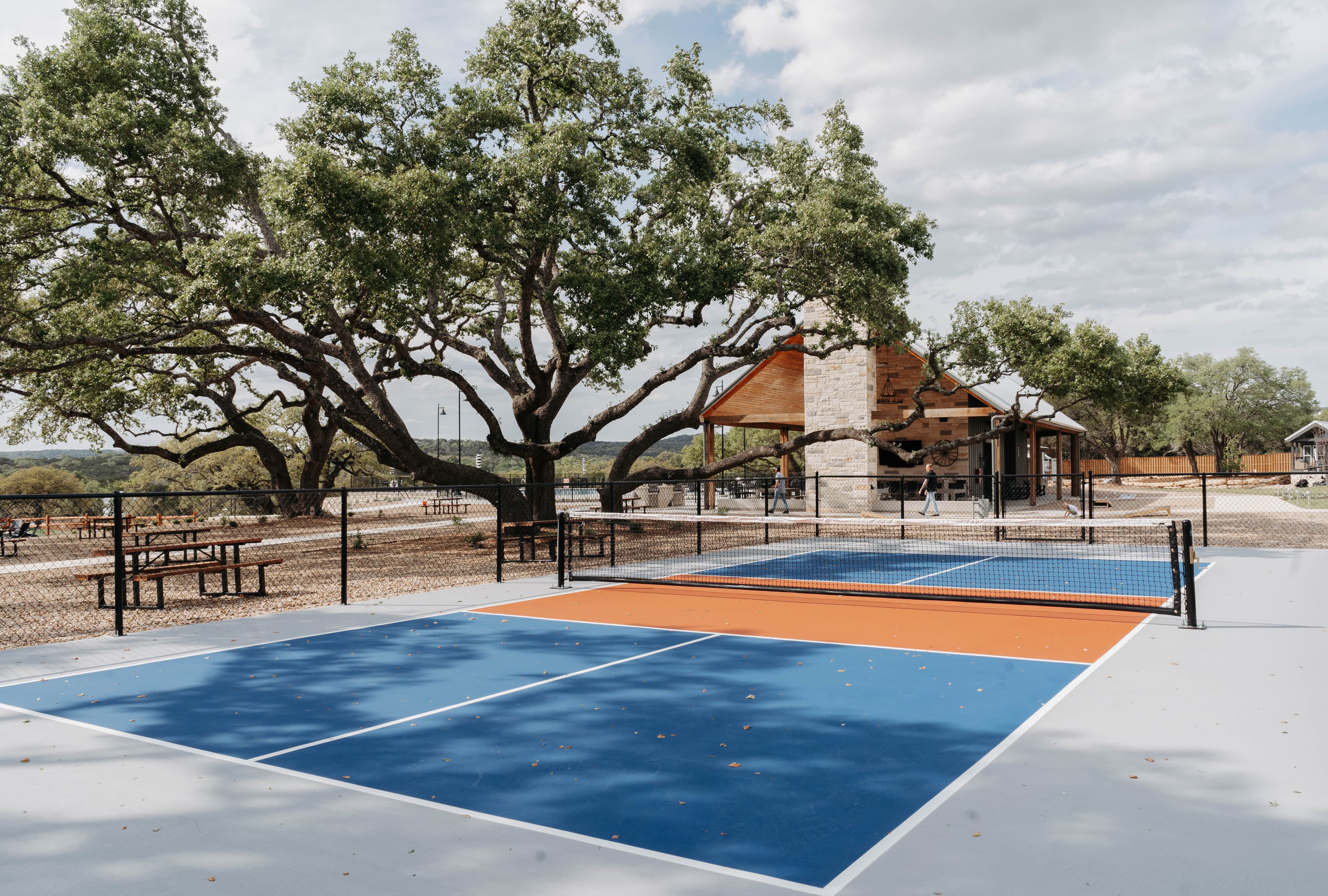 Horseshoe Ridge RV Resort pickleball courts