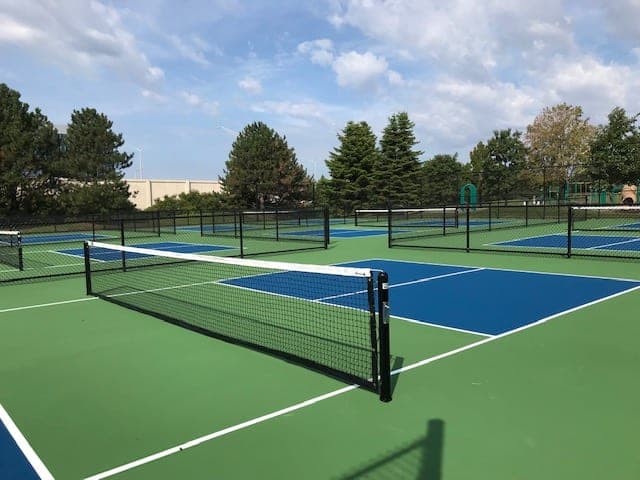 Northbrook Park District Stonegate Park pickleball courts