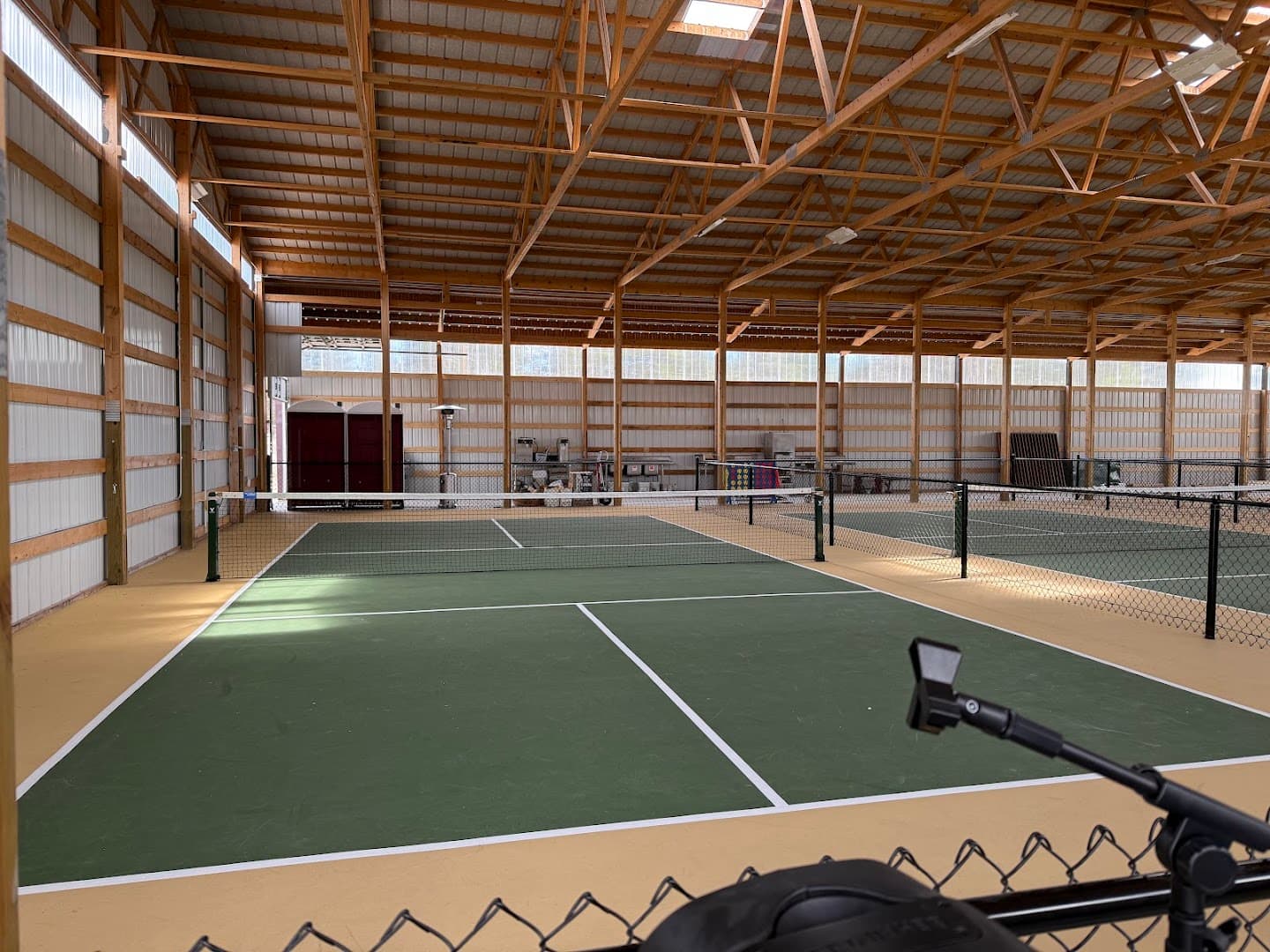 Pines and Paddles Pickleball and Social Club pickleball courts