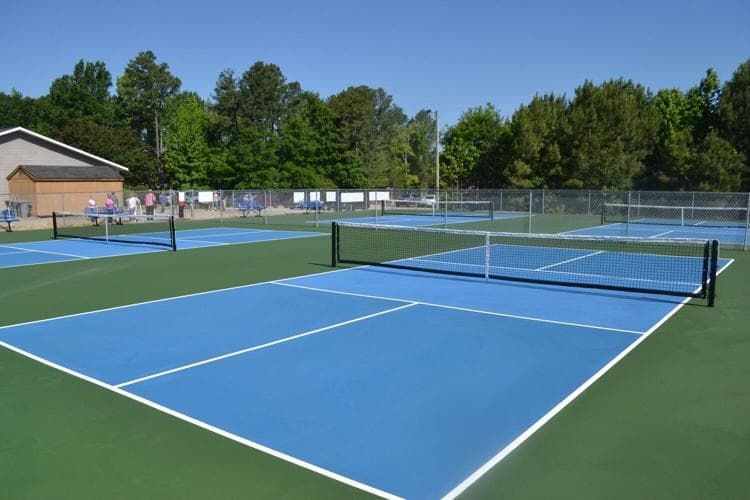 The John 3:16 Center pickleball courts
